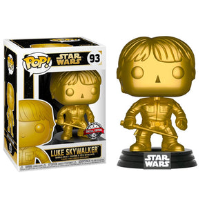 Star Wars - Luke Skywalker Gold Metallic US Exclusive Pop! Vinyl Figure