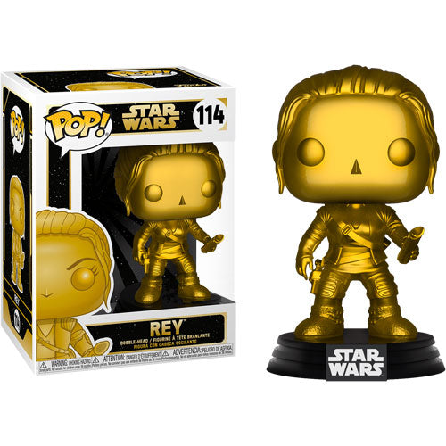 Star Wars - Rey Gold Metallic US Exclusive Pop! Vinyl Figure