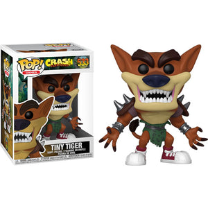 Crash Bandicoot - Tiny Tiger Pop! Vinyl Figure