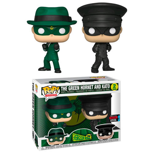 Green Hornet - Green Hornet & Kato (NYCC 2019) Pop! Vinyl Figures - Set of 2