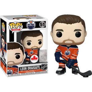 NHL (Ice Hockey): Edmonton Oilers - Leon Draisaitl (Home) US Exclusive Pop! Vinyl Figure