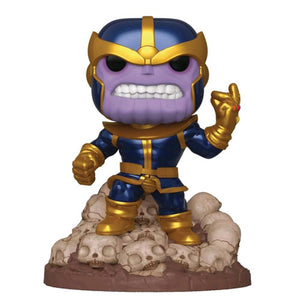 Marvel Comics - Thanos (Snap) Metallic US Exclusive 6" Pop! Deluxe Vinyl Figure