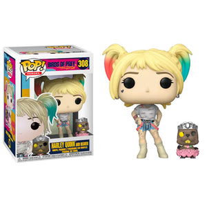 Birds of Prey - Harley Quinn with Beaver Pop! Vinyl Figure