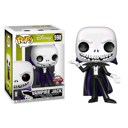 The Nightmare Before Christmas - Jack Vampire Metallic US Exclusive Pop! Vinyl Figure