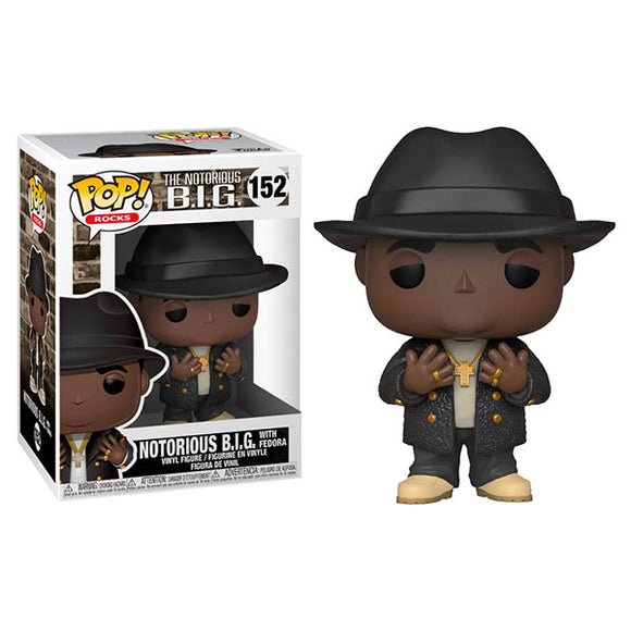 Notorious B.I.G. - Notorious BIG Black Suit Fedora Pop! Vinyl Figure