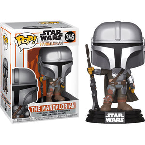 Star Wars: The Mandalorian - Mandalorian Pose Metallic Pop! Vinyl Figure