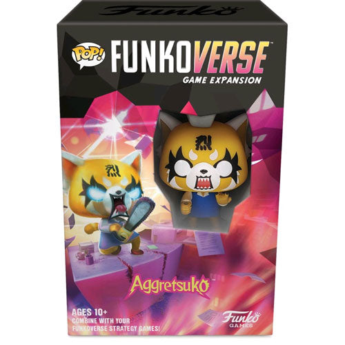 Funkoverse - Aggretsuko 100 Expansion Strategy Board Game (1-Pack)