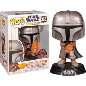 Star Wars: The Mandalorian - Wrist Rocket Metallic US Exclusive Pop! Vinyl Figure