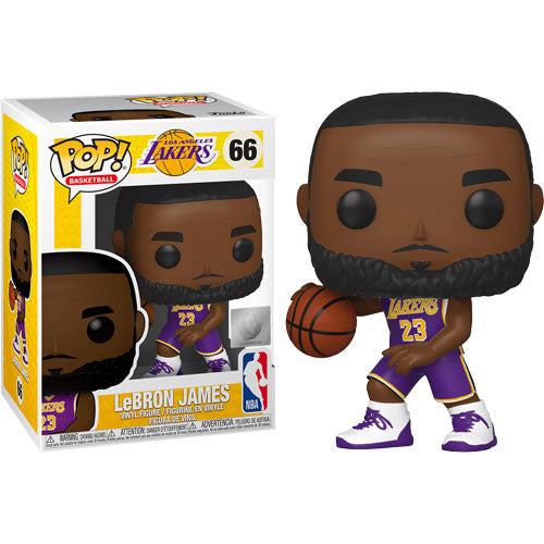 NBA (Basketball): Lakers - Lebron James Pop! Vinyl Figure