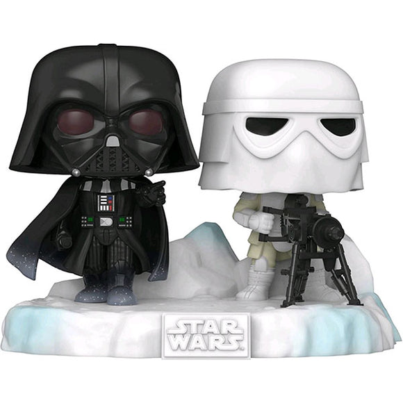 Star Wars - Darth Vader & Stormtrooper US Exclusive Pop! Deluxe Diorama Figure Set