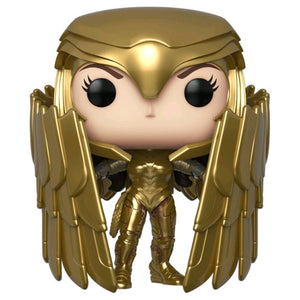 Wonder Woman 2: WW84 - Wonder Woman Gold Shield Pose US Exclusive Pop! Vinyl Figure