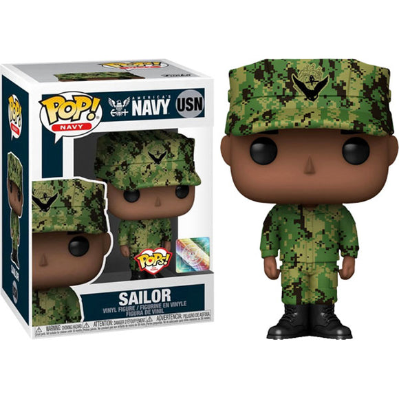 US Military: Navy - Male African American Pop! Vinyl Figure