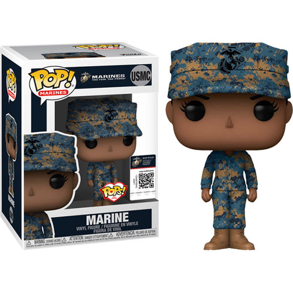 US Military: Marines - Female African American Pop! Vinyl Figure