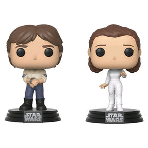 Star Wars - Han & Leia Pop! Vinyl Figures - Set of 2