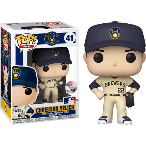 Major League Baseball: Brewers - Christian Yelich Pop! Vinyl Figure