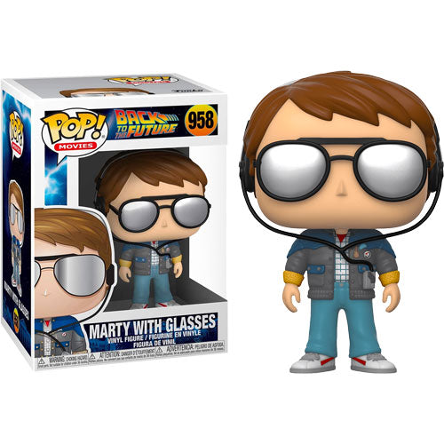 Back to the Future - Marty with Sunglasses Pop! Vinyl Figure