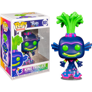 Trolls World Tour - King Trollex Pop! Vinyl Figure