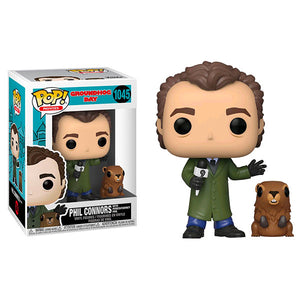 Groundhog Day - Phil with Punxsutawney Phil Pop! Vinyl Figure