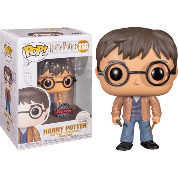 Harry Potter - Harry with Two Wands US Exclusive Pop! Vinyl Figure