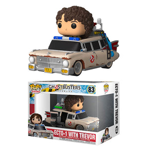 Ghostbusters: Afterlife - Ecto-1 with Trevor Pop! Ride Figure Set