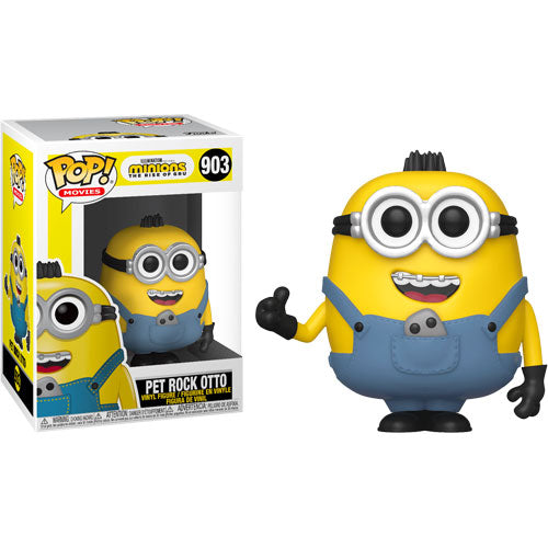 Minions 2: Rise of Gru - Otto with Pet Rock Pop! Vinyl Figure