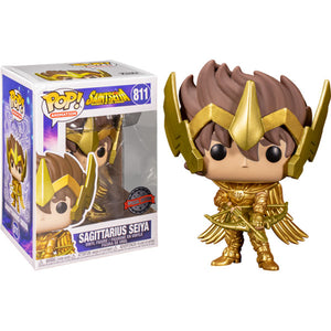 Saint Seiya - Seiya with Armor Gold US Exclusive Pop! Vinyl Figure