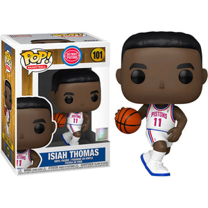 NBA (Basketball): Legends - Isiah Thomas (Pistons Home) Pop! Vinyl Figure