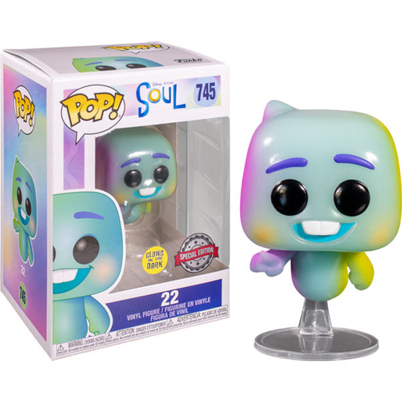 Soul - 22 Glow US Exclusive Pop! Vinyl Figure