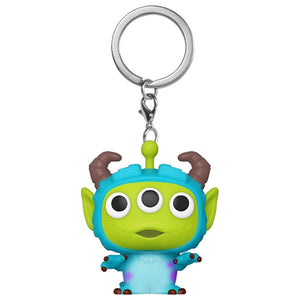 Pixar Alien Remix - Sulley Pocket Pop! Keychain