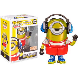 Minions 2: Rise of Gru - Stuart Roller Skating Metallic US Exclusive Pop! Vinyl Figure