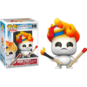 Ghostbusters: Afterlife - Mini Puft on Fire Pop! Vinyl Figure