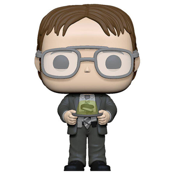 The Office - Dwight with Jello Stapler Pop! Vinyl Figure