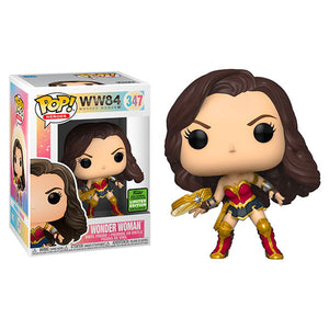 Wonder Woman 2: WW84 - Wonder Woman with Tiara Boomerang (ECCC 2021) Pop! Vinyl Figure