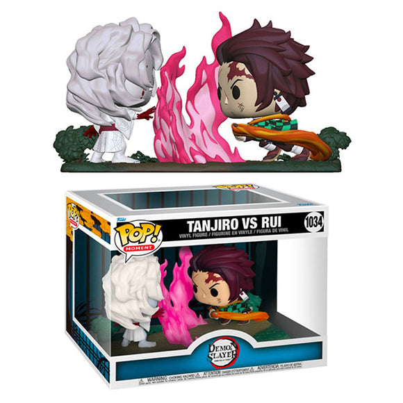 Demon Slayer - Tanjiro vs Rui Movie Moment Pop! Vinyl Figure Set