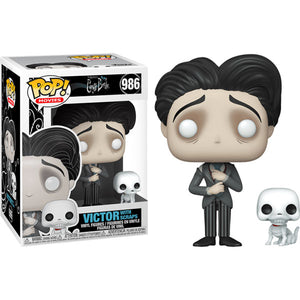 Corpse Bride - Victor Van Dort with Scraps Pop! Vinyl Figure