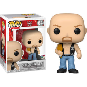 WWE - Stone Cold Steve Austin with Belt Pop! Vinyl Figure