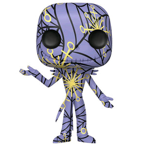 The Nightmare Before Christmas - Jack (Artist) Purple & Yellow Pop! Vinyl Figure with Protector