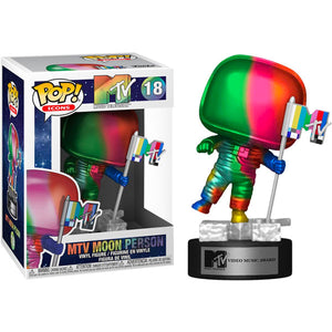 MTV - Moon Person Rainbow Metallic Pop! Vinyl Figure