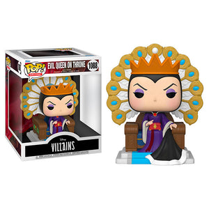 Disney Villains - Evil Queen on Throne Pop! Deluxe Vinyl Figure