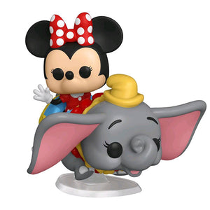 Disneyland 65th Anniversary - Minnie Flying Dumbo Pop! Ride Figure Set