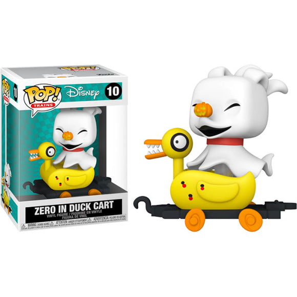 The Nightmare Before Christmas - Zero in Duck Cart Pop! Vinyl Figure