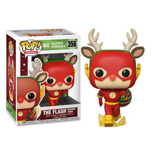 DC Comics - Flash Rudolph Holiday Pop! Vinyl Figure