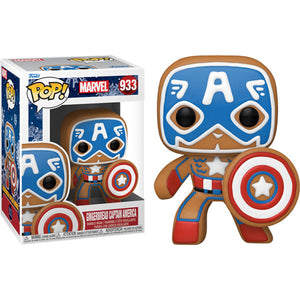 Marvel Comics - Captain America Gingerbread Pop! Vinyl Figure