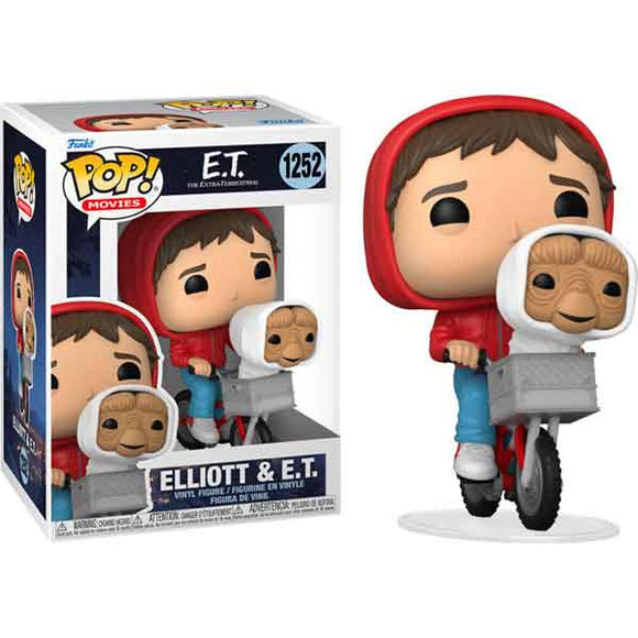 E.T. the Extra-Terrestrial - Elliot & E.T. in Bike Basket Pop! Vinyl Figure