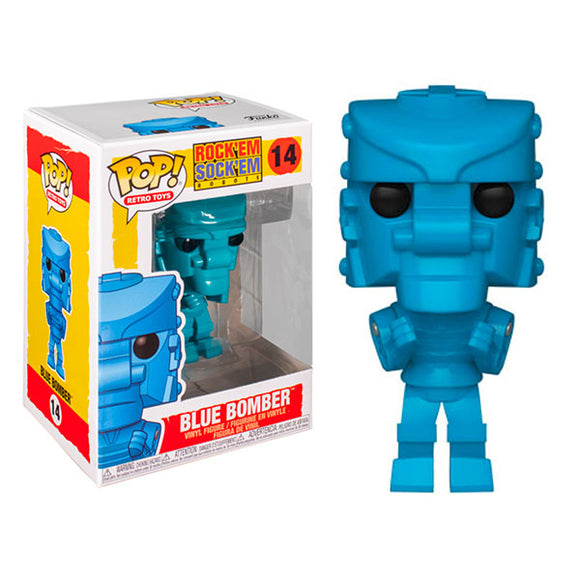 Mattel - Rock Em Sock Em Robot Blue Pop! Vinyl Figure