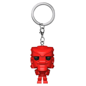 Mattel - Rock Em Sock Em Robot Red Pocket Pop! Keychain