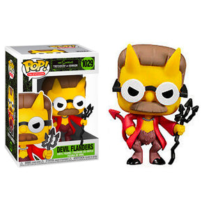 The Simpsons - Flanders Devil Glow US Exclusive Pop! Vinyl Figure