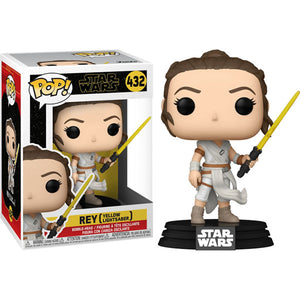 Star Wars - Rey with Yellow Saber Pop! Vinyl Figure