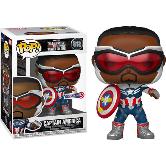 The Falcon and the Winter Soldier - Capt America Year of the Shield US Exclusive Pop! Vinyl Figure