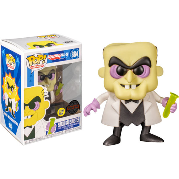 Underdog - Simon Bar Sinister Glow US Exclusive Pop! Vinyl Figure